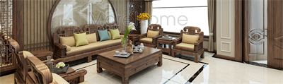 Thiết kế biệt thự gỗ óc chó Nguyễn Duy Trinh