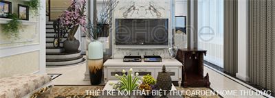 THIẾT KẾ NỘI THẤT BIỆT THỰ GARDEN HOME THỦ ĐỨC