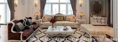 THIẾT KẾ NỘI THẤT BIỆT THỰ KHANG ĐIỀN QUẬN 9 TPHCM