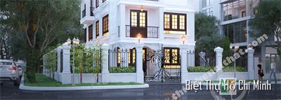 Thiết kế biệt thự Phú Mỹ Hưng, Hồ Chí Minh - Chị Sương