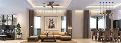 Thiết kế nội thất biệt thự hiện đại tại VinHome Thăng Long