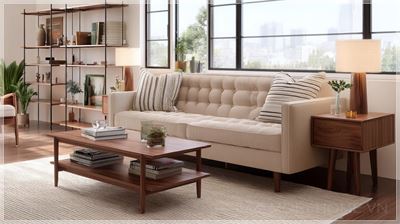 Vẻ Đẹp Vượt Thời Gian: Khám Phá Phong Cách Mid-Century Modern Trong Phòng Khách...