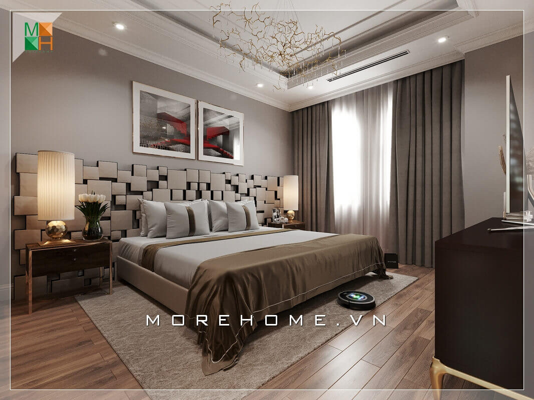 Giường ngủ hiện đại Giường ngủ hiện đại