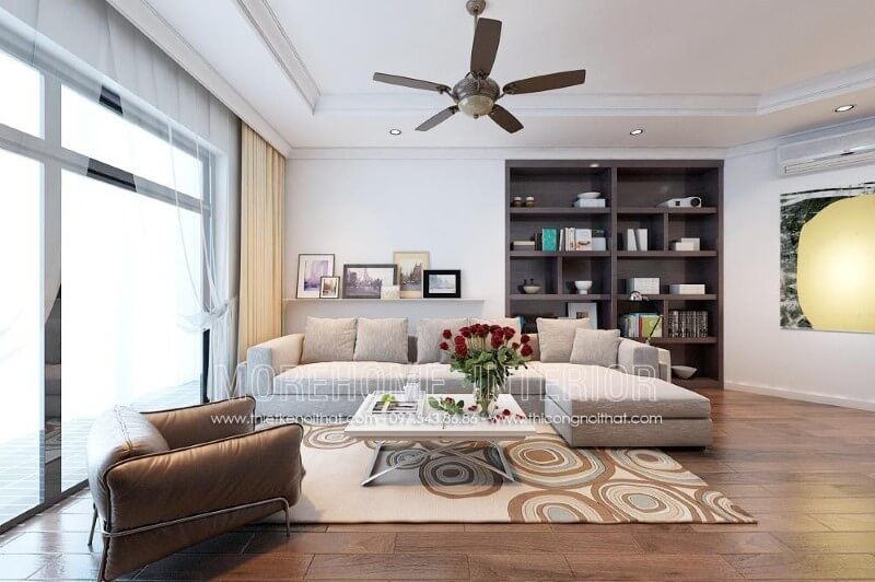 Bàn trà MH-HD018 hiện đại trang trí phòng khách chung cư đơn giản