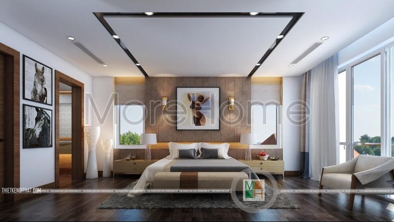 Trang trí phòng ngủ với bộ tranh treo tường đẹp, sinh động