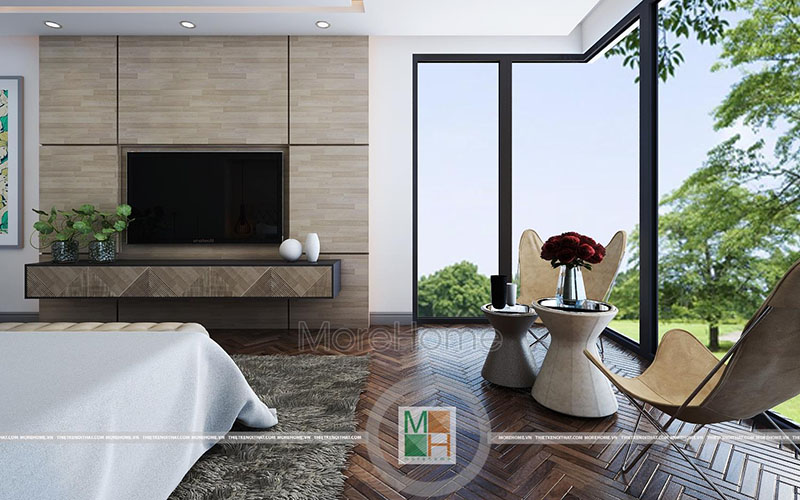Biệt thự một tầng đẹp sang trọng