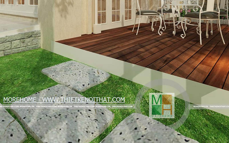 Thiết kế biệt thự nhà vườn hiện đại và thân hiện