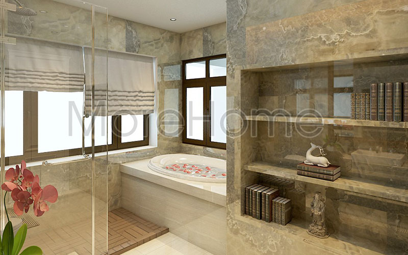 Ý tưởng cho không gian phòng tắm hiện đại