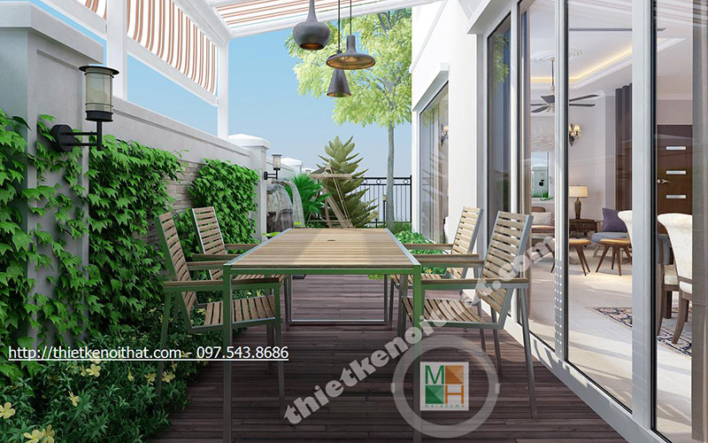 Vị trí phù hợp thiết kế tiểu cảnh trong biệt thự phố
