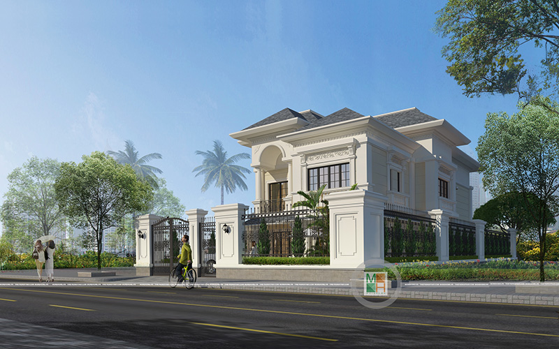 Những lưu ý chọn cột đá hoa cương cho biệt thự