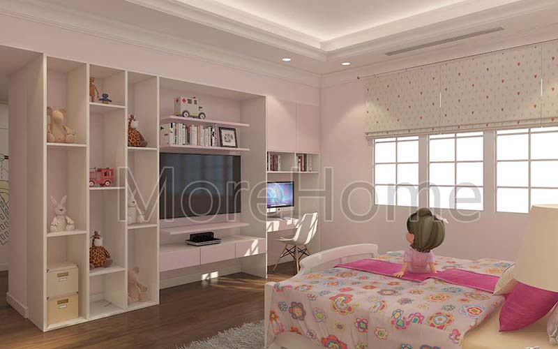 Khéo tay trang trí nội thất phòng cho bé
