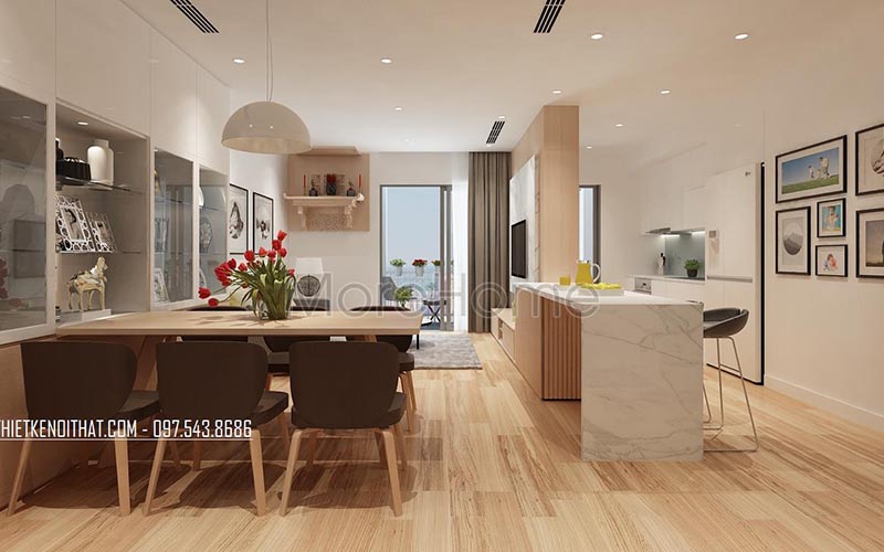 Phong thủy nội thất phòng bếp gia đình bạn phát tài