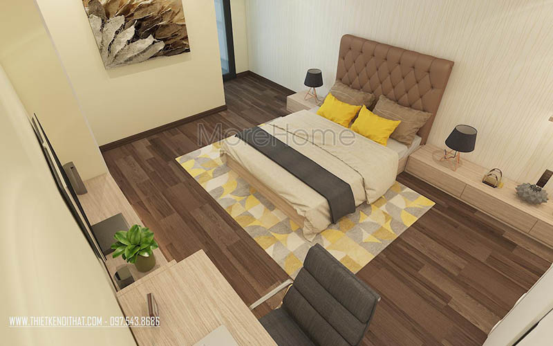 Ý tưởng cho một phòng ngủ hiện đại và độc đáo