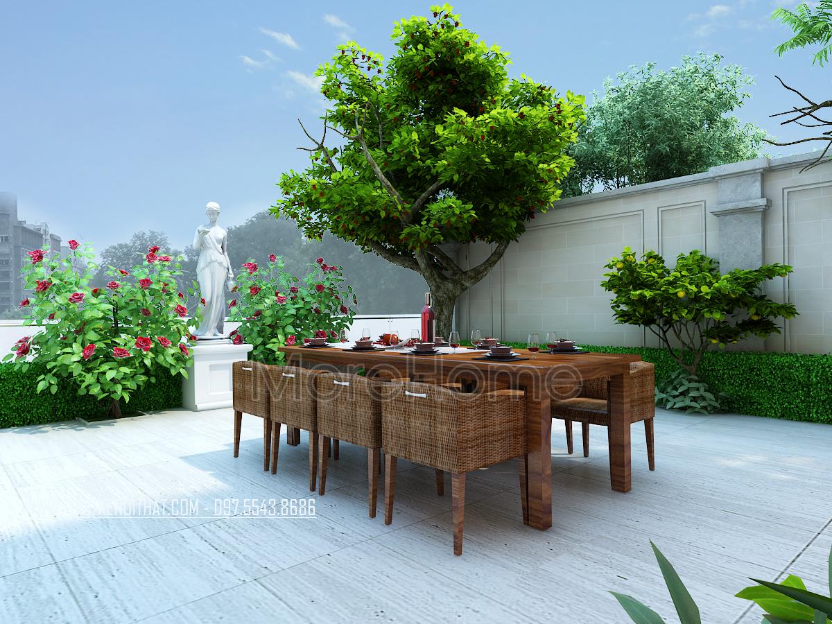 Dùng đèn trang trí sân vườn biệt thự lung linh hơn 3