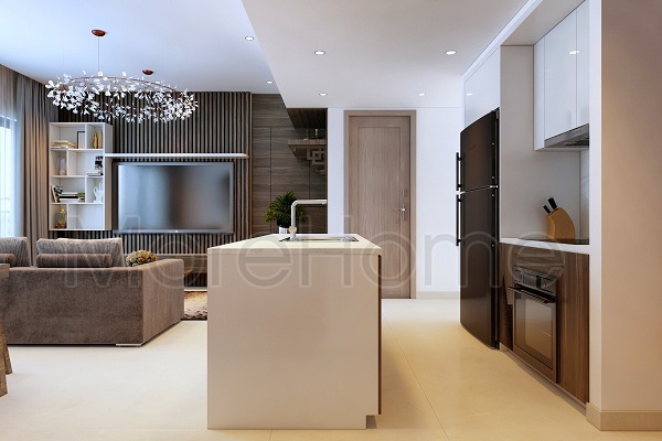 Lựa chọn rèm cửa cho phòng bếp hiện đại 2